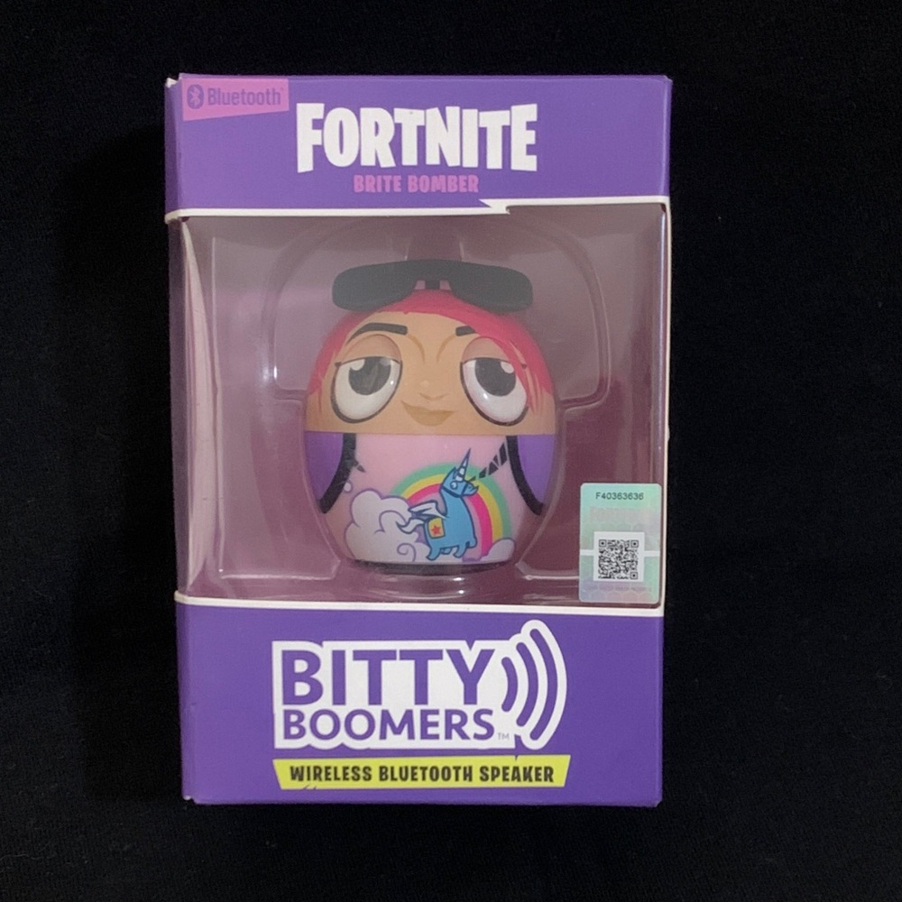 NWT Fortnite Bitty Boomers Mini Wireless Bluetooth Speaker